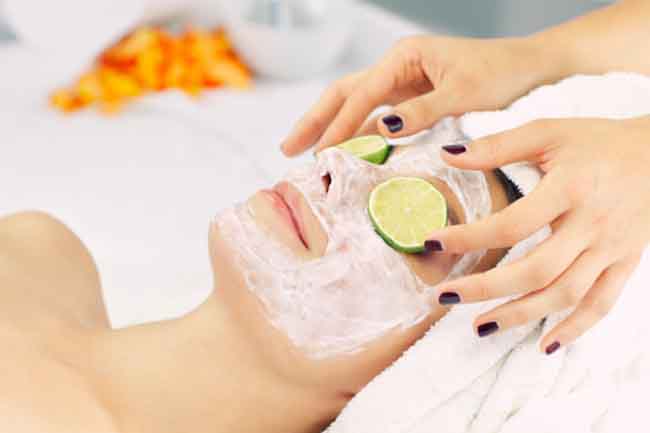 हर्बल फेशियल के लिए सामग्री
